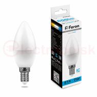 Лампа светодиодная LED 7вт E14 дневной матовая свеча Лампа светодиодная LED 7вт E14 дневной матовая свеча