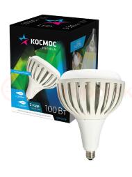Лампа светодиодная LED 100Вт 220В E40 D186х228 6500К дневной 9200 Лм Космос Лампа светодиодная LED 100Вт 220В E40 D186х228 6500К дневной 9200 Лм Космос