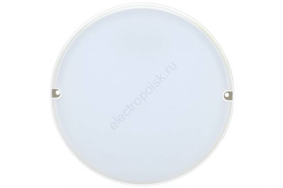 Светильник светодиодный ДПО 2014Д 12Вт IP54 6500К дежурный режим круг белый с акустическим датчиком (LDPO3-2014D-12-6500-K01)