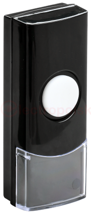 Кнопка для звонка беспроводного КЗБ2 IP44 черная IEK