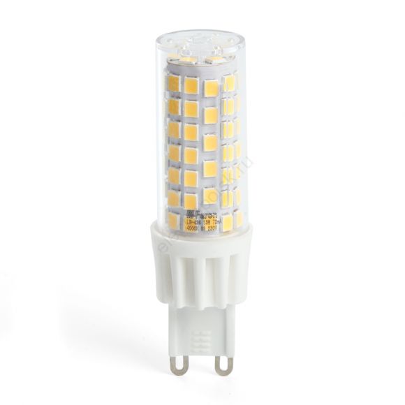Лампа светодиодная LED 13вт 230в G9 теплый капсульная (38152)