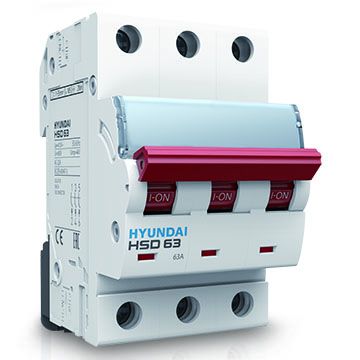 Выключатель нагрузки HSD100S 3PDSS0000C 00040 3 полюса 40А (STANDARD)