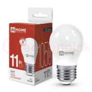 Лампа светодиодная LED-ШАР-VC 11Вт 230В Е27 4000К 1050Лм IN HOME Лампа светодиодная LED-ШАР-VC 11Вт 230В Е27 4000К 1050Лм IN HOME