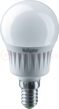 Лампа светодиодная LED 7вт E14 белый шар Лампа светодиодная LED 7вт E14 белый шар