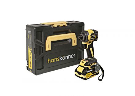 Винтоверт ударный бесщеточный 18В 1BatterySystem 280Нм 1/4' 1x4Ач кейс