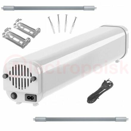 Рециркулятор бактерицидный NUR-01-215-G13-WH 2х15вт T8/T6 30м3/ч закрытого типа с лампами белый