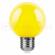 Лампа светодиодная LED 3вт Е27 желтый шар G60 Лампа светодиодная LED 3вт Е27 желтый шар G60