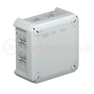 Коробка распаячная T60 114x114x57 вводы для разгрузки натяжения Коробка распаячная T60 114x114x57 вводы для разгрузки натяжения
