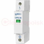 Ограничитель перенапряжения 1 модуль 380В In5kA OPN-M (1S)5kA Ограничитель перенапряжения 1 модуль 380В In5kA OPN-M (1S)5kA