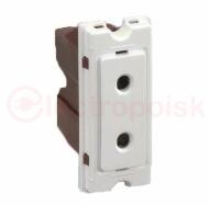 Розетка 2P, 10А 230В, винтовой зажим, S82C, механизм, графит Розетка 2P, 10А 230В, винтовой зажим, S82C, механизм, графит