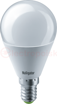 Лампа светодиодная LED 8.5вт Е14 теплый шар Лампа светодиодная LED 8.5вт Е14 теплый шар