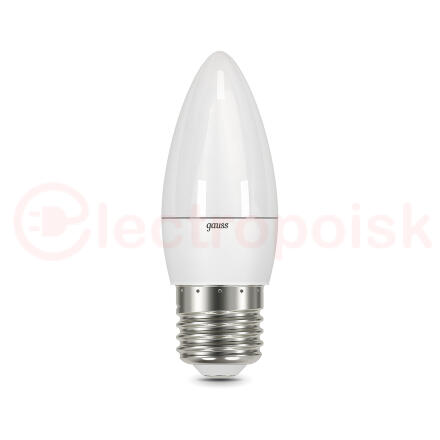 Лампа светодиодная LED 9.5 Вт 950 лм 4100К AC150-265В E27 свеча нейтральный  Black Gauss Лампа светодиодная LED 9.5 Вт 950 лм 4100К AC150-265В E27 свеча нейтральный  Black Gauss