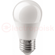 Лампа светодиодная LED 10вт E27 белый матовый шар PROMO Лампа светодиодная LED 10вт E27 белый матовый шар PROMO