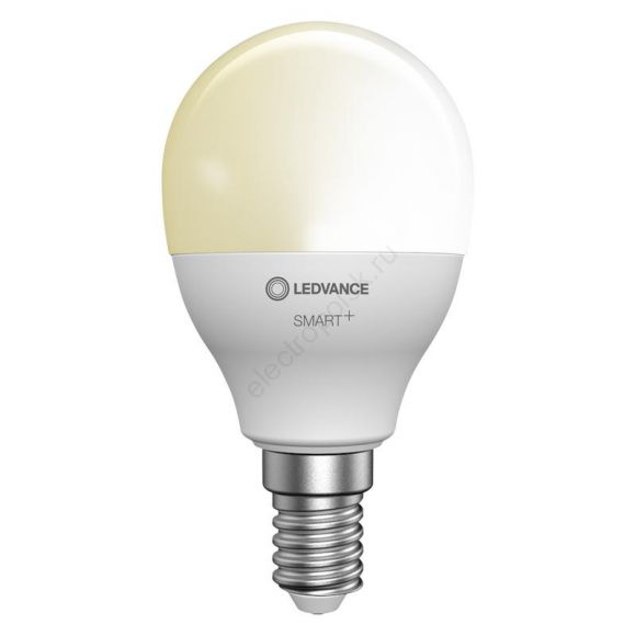 Лампа светодиодная диммируемая LEDVANCE SMART+ шарик, 5Вт (замена 40 Вт), 2700&6500К (4058075485259)