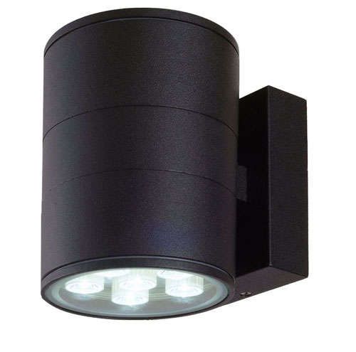 Светильник светодиодный ДБУ-10Вт 4250К черный IP54