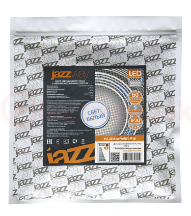 Лента светодиодная LEDx60/м 1м 6Вт/м 12В зеленый IP20 (5м)