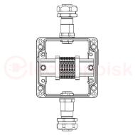Взрывозащищенная клеммная коробка из полиэстера TBE-P-03-(4xHMM.2)-2xKH2MHK(C)1Ex e IIC Т5 Gb / Ex tb IIIC T95°C Db IP66 Взрывозащищенная клеммная коробка из полиэстера TBE-P-03-(4xHMM.2)-2xKH2MHK(C)1Ex e IIC Т5 Gb / Ex tb IIIC T95°C Db IP66