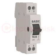 Переключатель трехпозиционный 1P 16A Basic Переключатель трехпозиционный 1P 16A Basic
