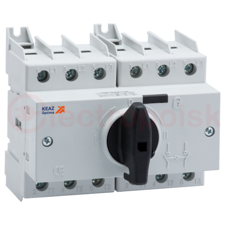 Выключатель-разъединитель реверсивный OptiSwitch DI-125-4C