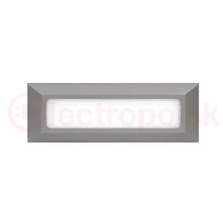 Светильник светодиодный ДВО-5w 4000K 340Лм IP65 для фасадов серый