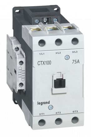 Контактор CTX3 100 3P 75A 2но2нз ~380В
