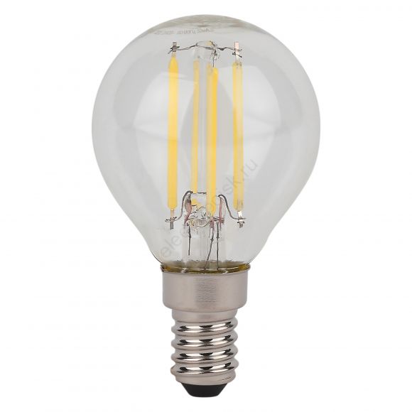 Лампа светодиодная филаментная LED Star Шарообразная 4Вт (замена 40Вт), 480Лм, 2700К, цоколь E14 OSRAM (4058075684331)