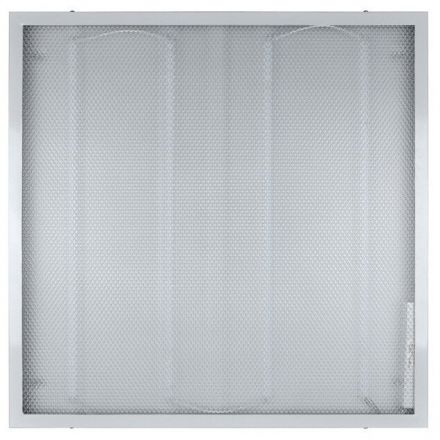 ULP-Q105 6060-36W/4000K WHITE (A) Светильник светодиодный потолочный универсальный. Белый свет (4000K). Рассеиватель «призма». Встроенный и/п. Корпус белый. ТМ Volpe.