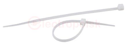 NO-KS0-21 ЭРА Кабельная стяжка 5х450 Белый White (100 штук) (100 pcs) (60/1080)