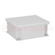 Коробка ответвительная 178х155х74мм IP66 RAL9006 алюминиевая Коробка ответвительная 178х155х74мм IP66 RAL9006 алюминиевая