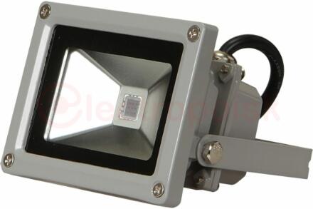 Светильник светодиодный ДО-10Вт PFL-10W/RGB-RC/GR