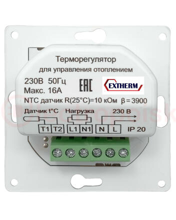 Термостат Th-HF-E-BL механический с ручным управлением, датчиком температуры пола, под рамку Legrand Etica (ЧЕРНЫЙ) (поставляется без рамки!) Термостат Th-HF-E-BL механический с ручным управлением, датчиком температуры пола, под рамку Legrand Etica (ЧЕРНЫЙ) (поставляется без рамки!)