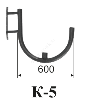 Кронштейн К5 — однорожковый (Э000375ЕК)