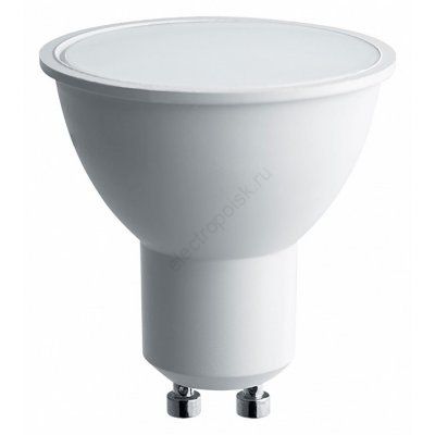 Лампа светодиодная LED 7вт 230в GU10 белый (55146)