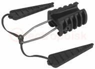 Зажим анкерный клиновой PA25x100 (2х16/4х25) (Б0029956) ЭРА Зажим анкерный клиновой PA25x100 (2х16/4х25) (Б0029956) ЭРА