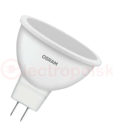 Лампа светодиодная LED 5 Вт GU5.3 4000К 400Лм спот 220 В (замена 35Вт) OSRAM