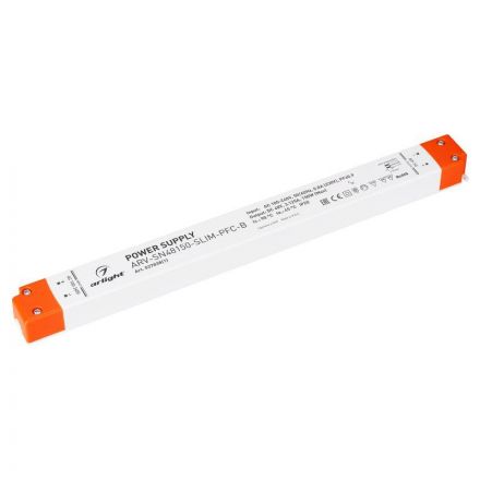 Блок питания ARV-SN48150-SLIM-PFC-B (48V, 3.1A, 150W) (ARL, IP20 Пластик, 3 года)