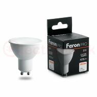 Лампа светодиодная LED 6вт 230в GU10 дневной Feron.PRO Лампа светодиодная LED 6вт 230в GU10 дневной Feron.PRO