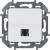 Телефонная розетка RJ11 INSPIRIA белый