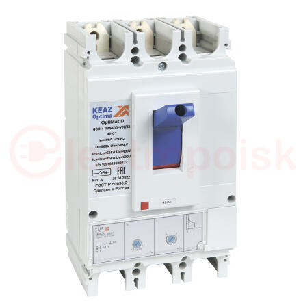 Выключатель автоматический OptiMat                D630H-TM320-УХЛ3