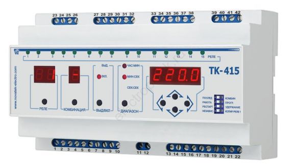 Таймер последовательно-комбинационный TK-415 15 каналов