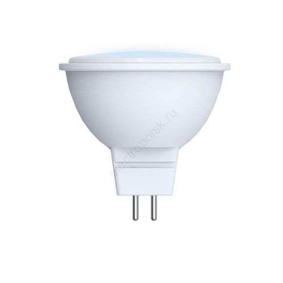 Лампа светодиодная LED-JCDR-5W/3000K/GU53/FR/SLS Форма JCDR матовая Теплый белый свет (3000K) ТМ Volpe (UL-00008832)