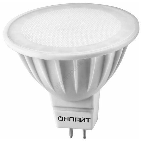Лампа светодиодная LED 10вт 230в GU5.3 белый (21562)