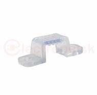 Крепление UCC-K14 CLEAR 100 POLYBAG  для светодиодной ленты 220В 14-16x7мм Цвет прозрачный 100 штук в пакете Крепление UCC-K14 CLEAR 100 POLYBAG  для светодиодной ленты 220В 14-16x7мм Цвет прозрачный 100 штук в пакете